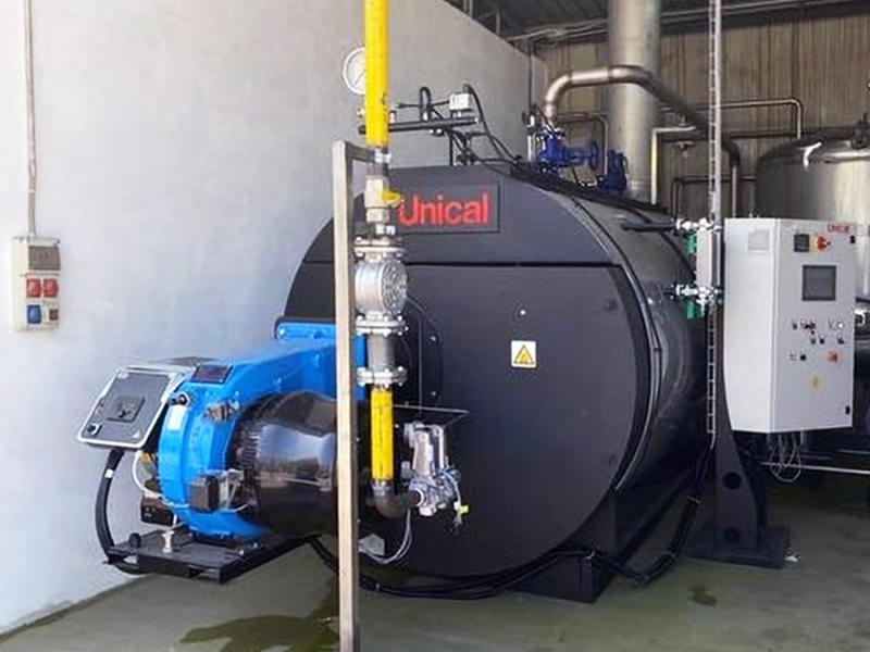 Паровая котельная для производителя напитков